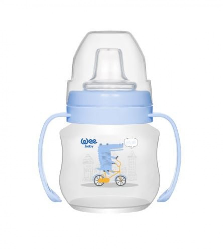 كوب تدريب للأطفال وي بيبي مقاوم للانسكاب مضاد للمغص 240 مل