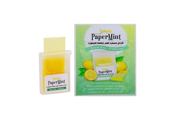 شرائح نعناع معطرة للفم من PaperMint منعشة خالية من السكر 24 شريحة
