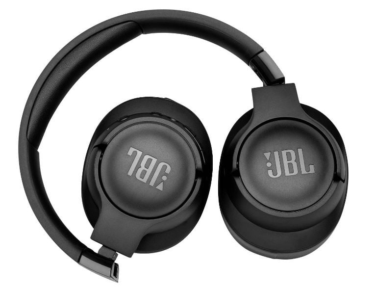 جي بي ال JBL Tune 760NC سماعات فوق الأذن ، سلكية إلغاء الضوضاء السوداء قابلة للطي