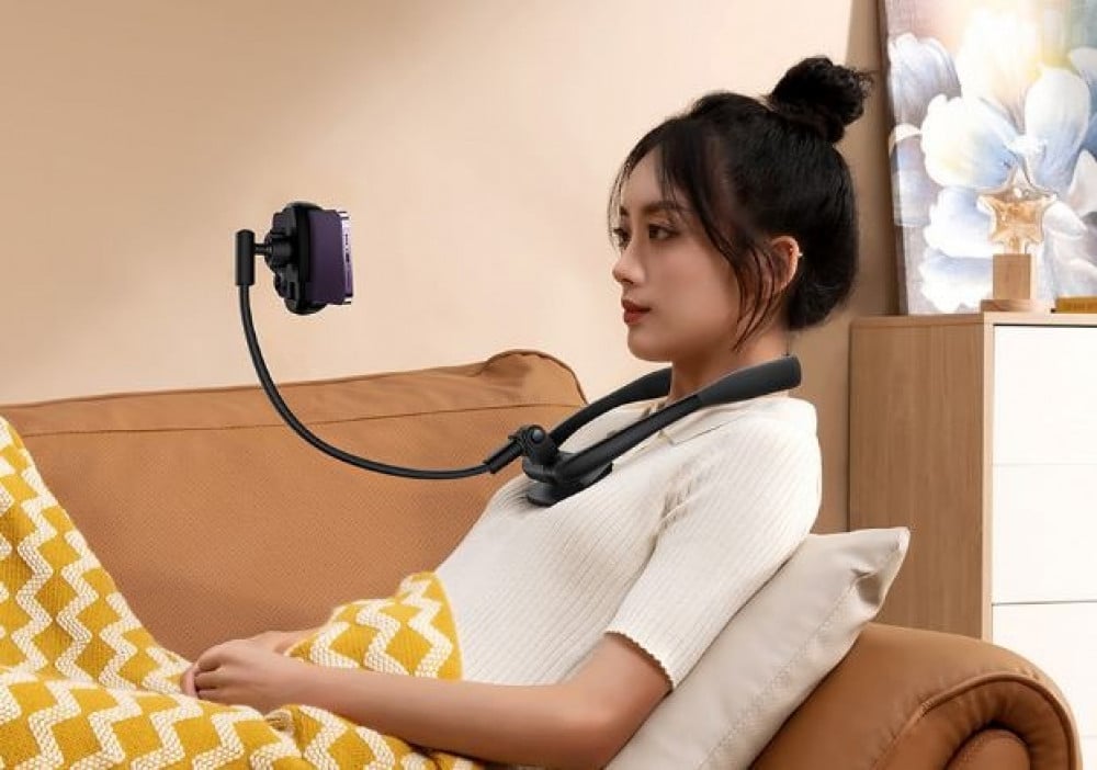 بيسوس - حامل هاتف على الرقبة من بيسوس كومفورت جوي ، اسود