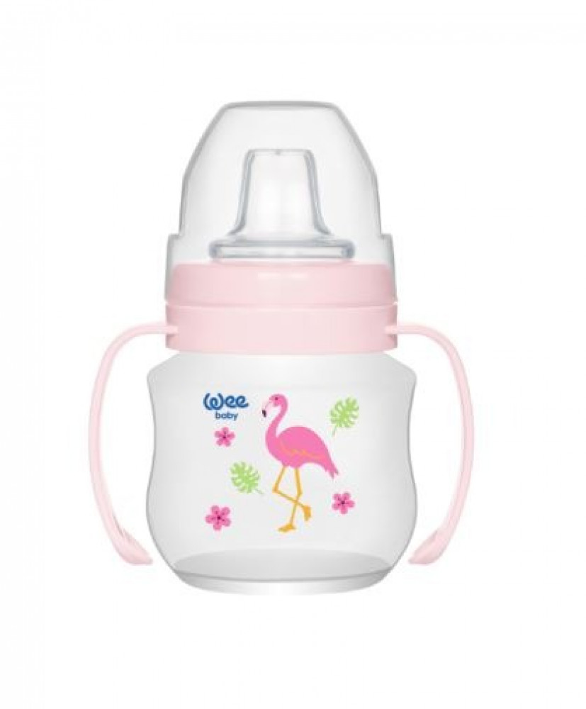 كوب تدريب للأطفال وي بيبي مضاد للمغص ومانع للانسكاب من 6 أشهر فأكثر