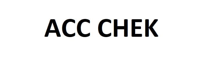 ACC CHEK