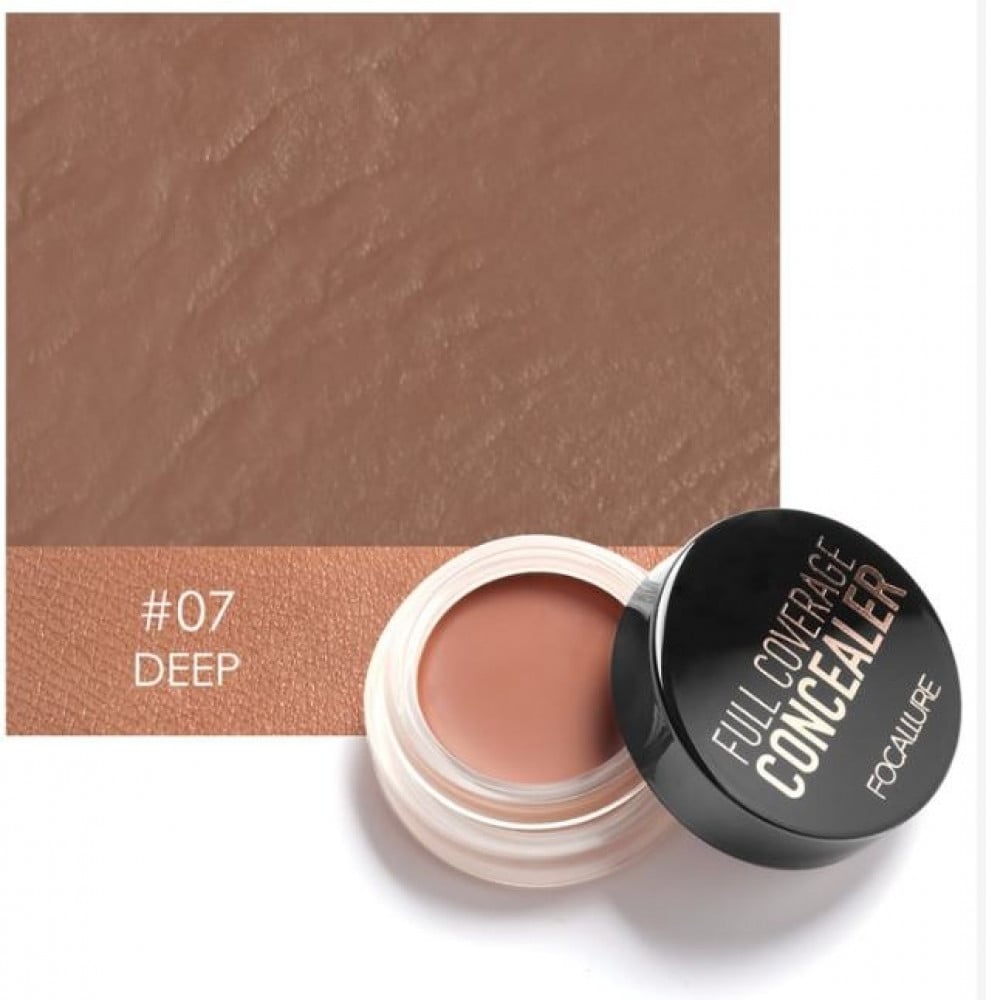 خافي عيوب سائل من FOCALLURE بتغطية كاملة بلون Beige 15 مل