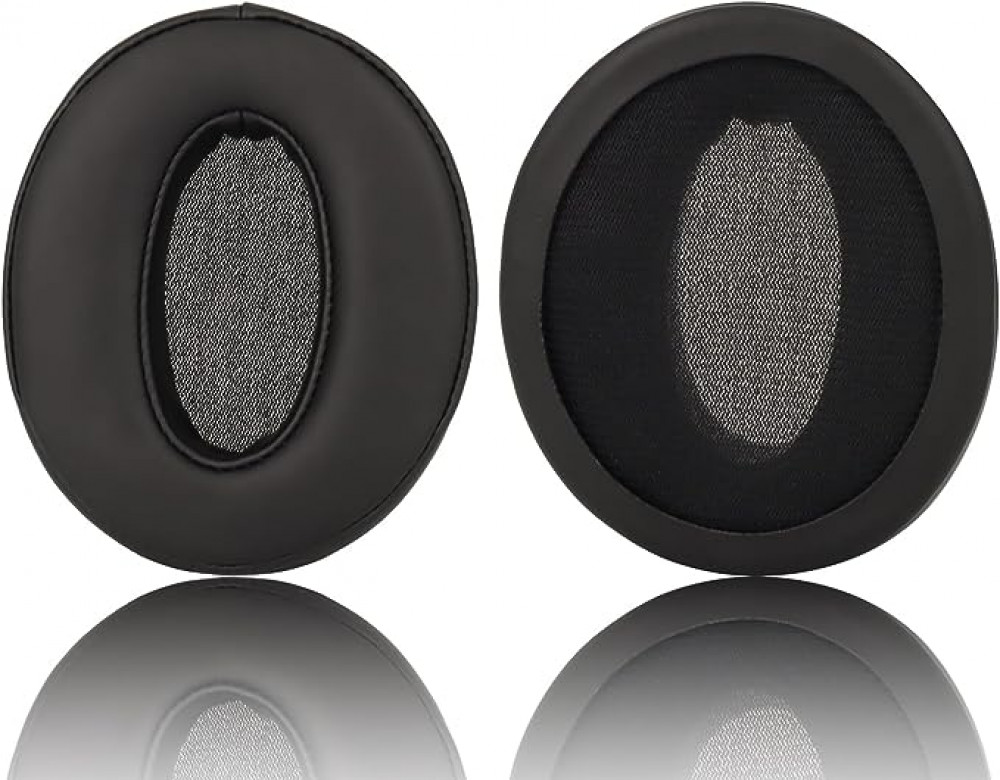 وسائد أذن بديلة جلد بروتيني متوافقة مع سنهايزر HD450BT طقم 2