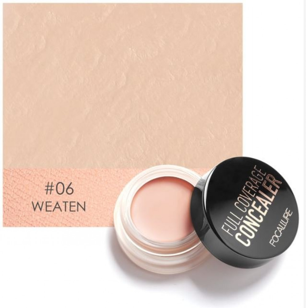 خافي عيوب سائل من FOCALLURE بتغطية كاملة بلون Beige 15 مل