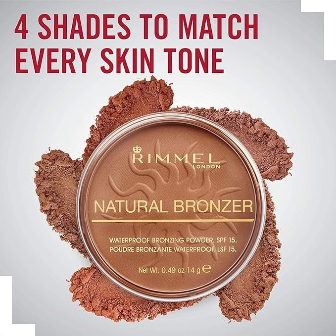 بودرة برونزر من Rimmel London مقاومة للماء 14 جم