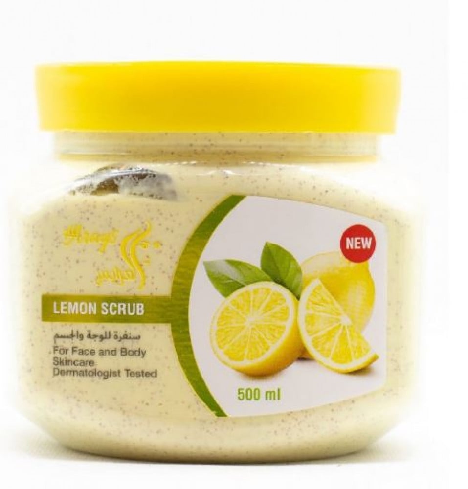 سنفرة للوجه والجسم  العرايس -500مل متعدد الانواع