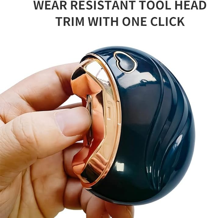 مقص أظافر كهربائي 2 في 1 قابل للشحن USBC بشفرات تنغستن محمول