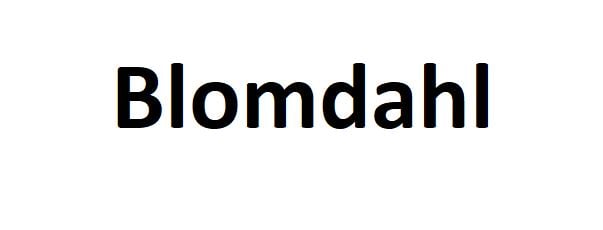 Blomdahl