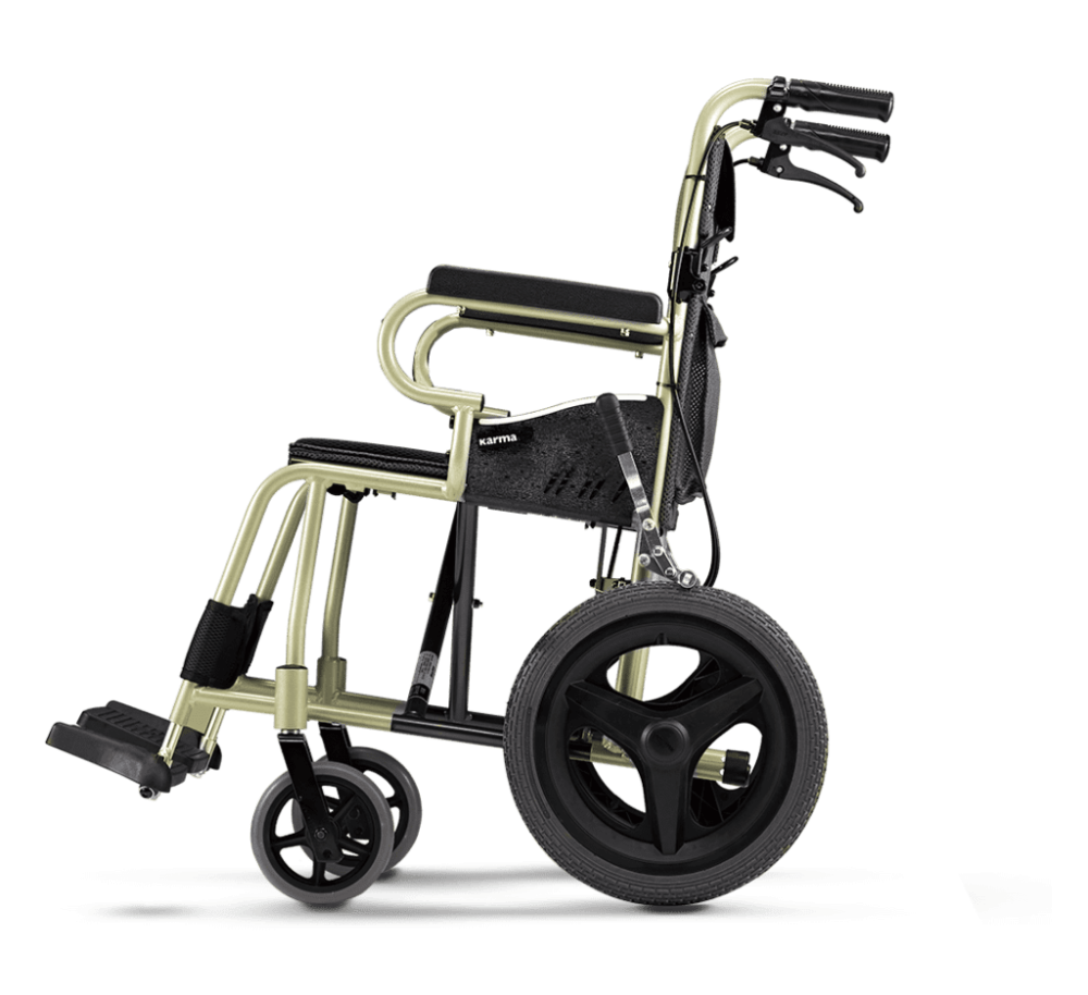 كرسي متحرك Karma KM-2500 خفيف الوزن 10.9 كجم مقاس 41سم قابل للطي