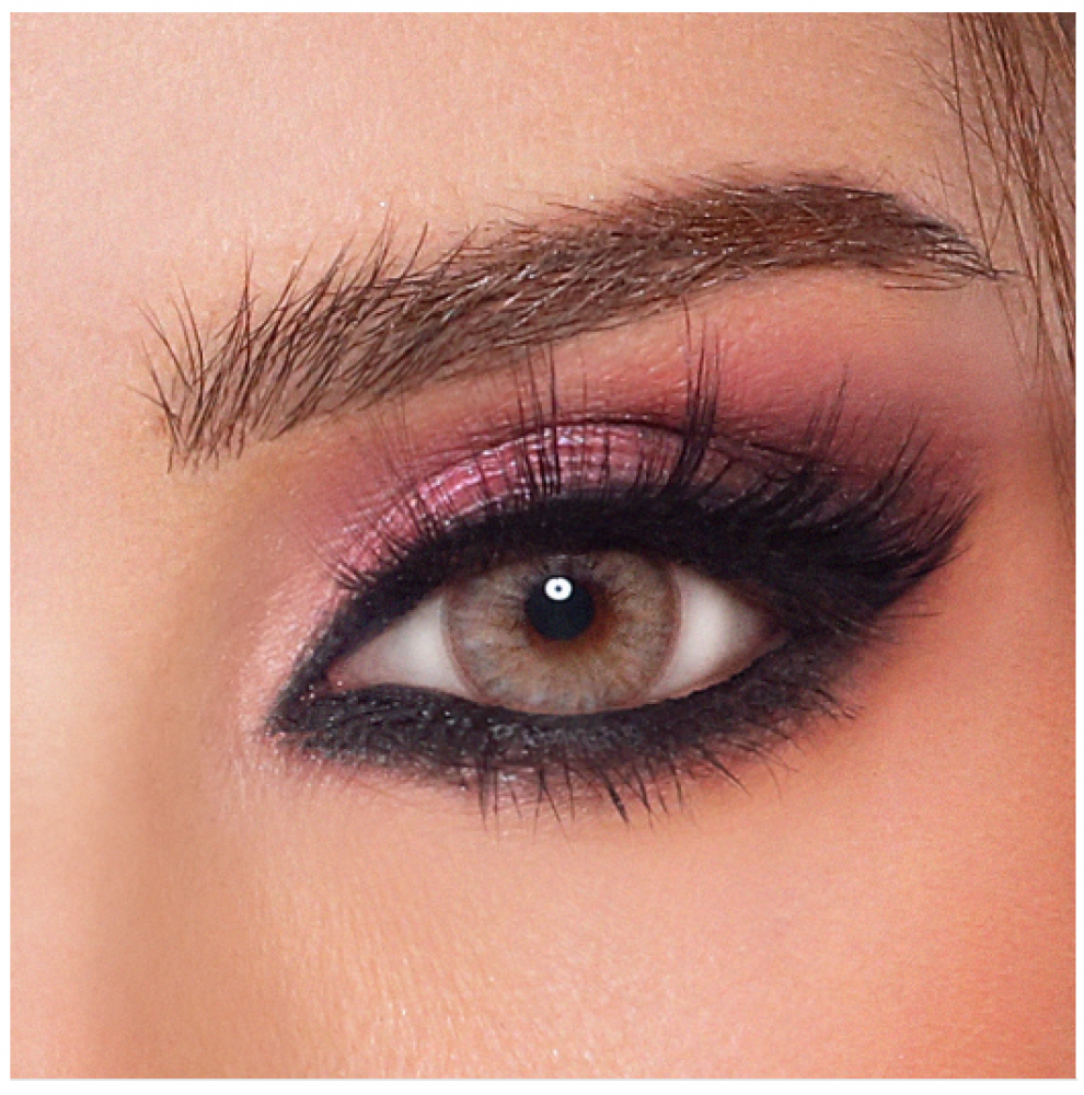 عدسات اديرا الناعمتان على العين آش