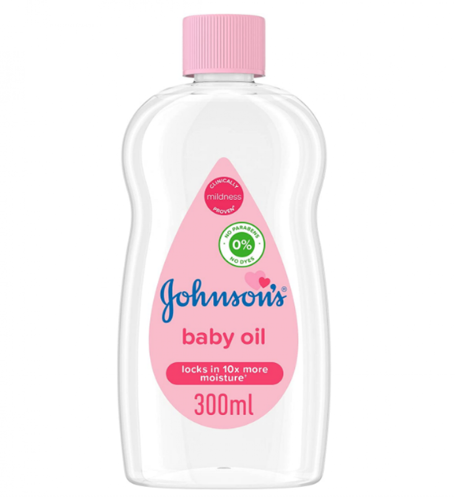 زيت للأطفال من Johnsons مرطب لطيف لبشرة حساسة 300 مل