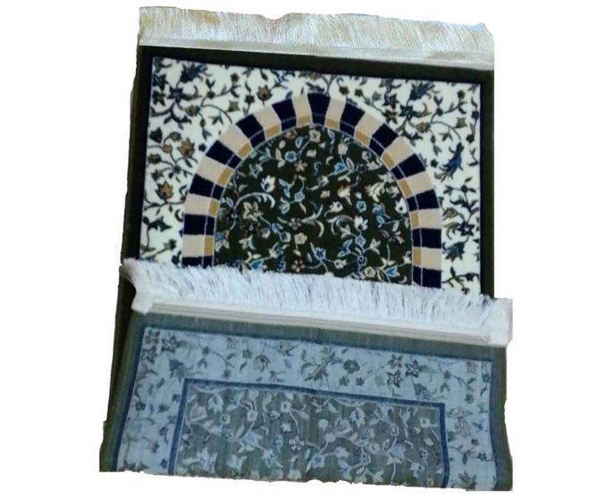 سجادة صلاة من سجادة الروضة بتصميم الحرم وسعة 11270 سم