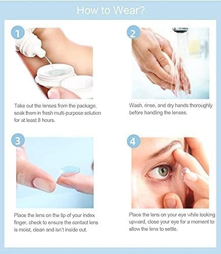 عدسات لاصقة ملونة سنوية ماجيستر هيدروكور قطر 14 مم أخضر