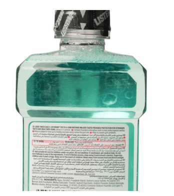 غسول الفم من Listerine لحماية الأسنان واللثة بنعناع 250 مل