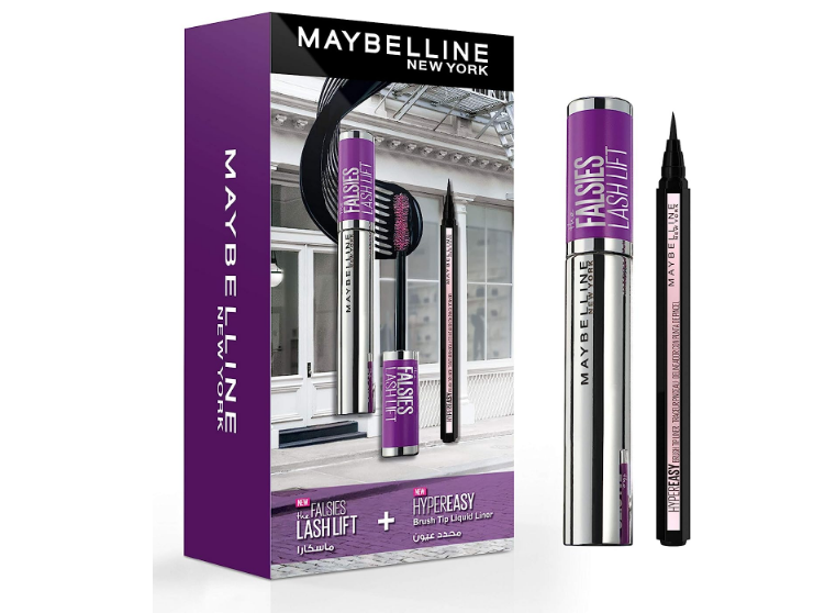 مجموعة مكياج عيون من Maybelline رفع وتحديد عبوة 1 قطعة