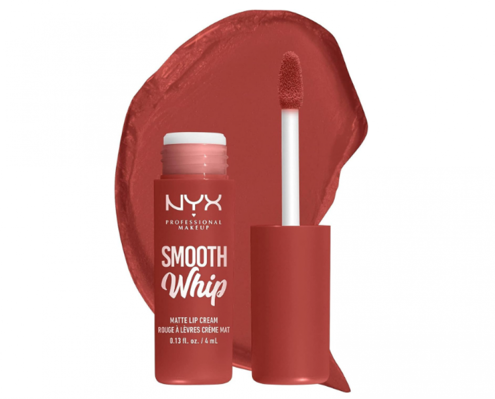 كريم شفاه مات من NYX Professional Makeup نباتي لاتيه فوم 6 مل