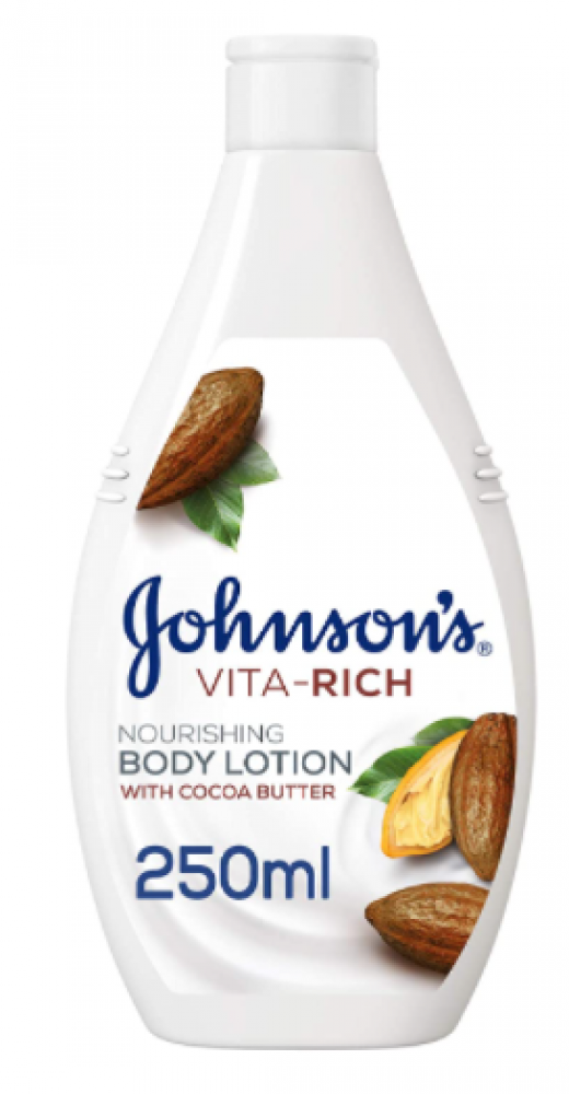 لوشن الجسم من Johnson's فيتا-ريتش لتغذية وترطيب 250 مل
