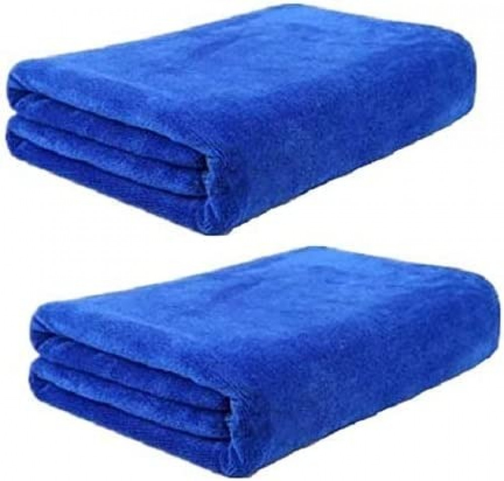 مناشف تجفيف السيارات من الالياف الدقيقة فائقة الامتصاص مناشف غسيل سيارات كبيرة خالية من الخدوش، قطعتان من مناشف تنظيف السيارات فائقة النعومة 70 × 30 سم