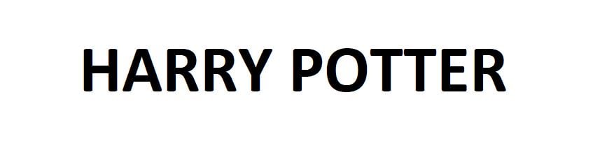 HARRY POTTER