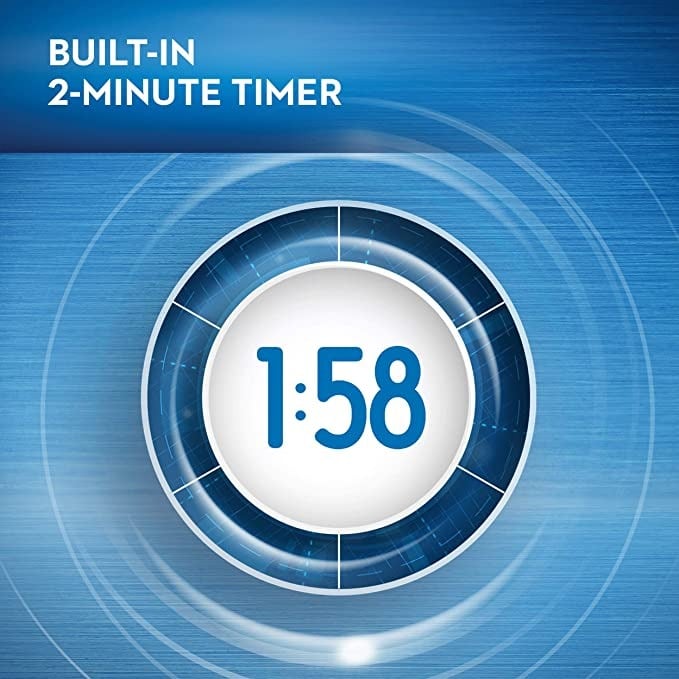 فرشاة أسنان كهربائية أورالبي فيتاليتي D12513 قابلة لإعادة الشحن تنظيف دقيق