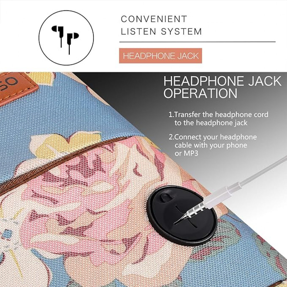 دوميسو حافظة لاب توب مقاومة للماء مقاس 15.6 انش مع منفذ شحن USB وفتحة سماعة راس لاجهزة اللابتوب مقاس 15.6 انش / ابل / ايديا باد / ايسر اسباير E15 / اتش بي انفي 15 / ديل، ازرق