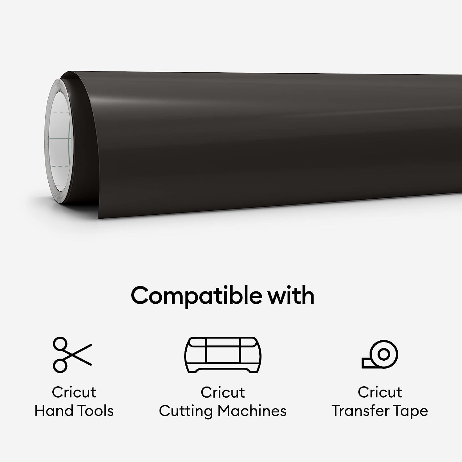 رول فينيل لاصق دائم Cricut مقاس 15ft مقاوم للماء وUV
