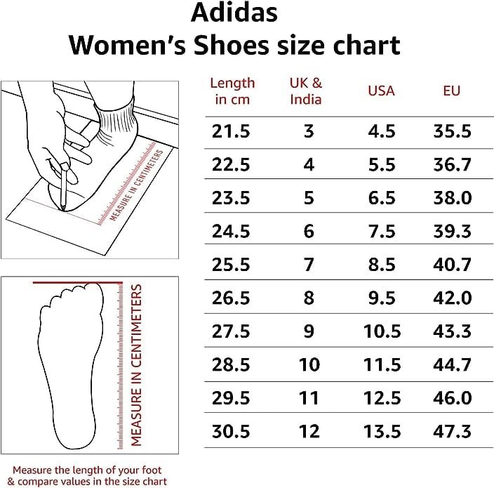 حذاء التيماشو للنساء من اديداس ابيض مقاس 44