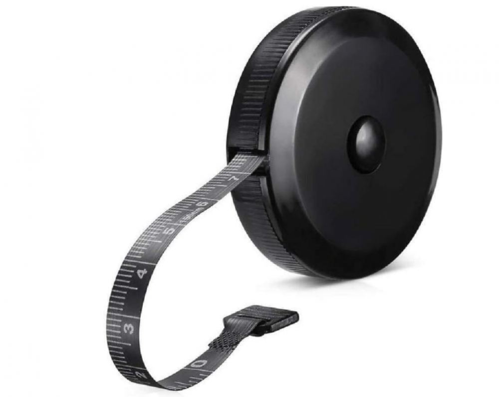 شريط قياس الجسم قابل للسحب مزدوج الجوانب 150 سم علامات واضحة