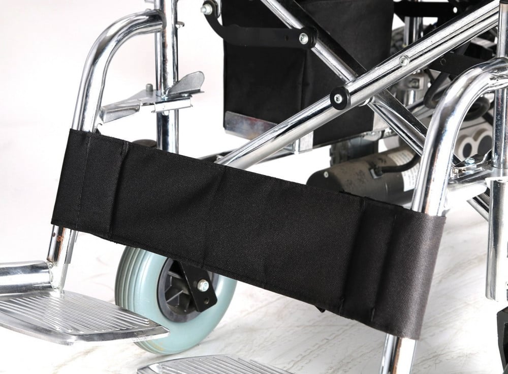 كرسي متحرك كهربائي DY01111A مقاس 41 سم بطارية ليثيوم 28Ah قابل للطي