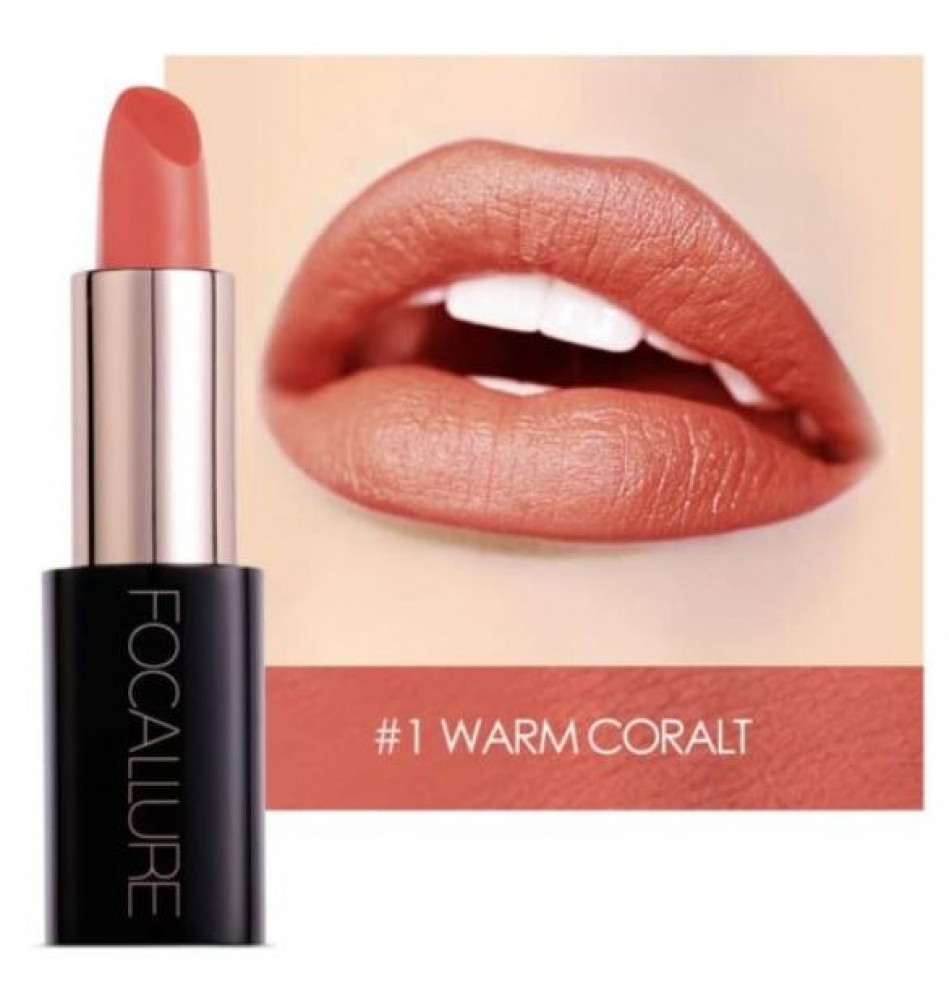 قلم لاكيور لأحمر الشفاه من FOCALLURE مرطب غير لزج 6 مل