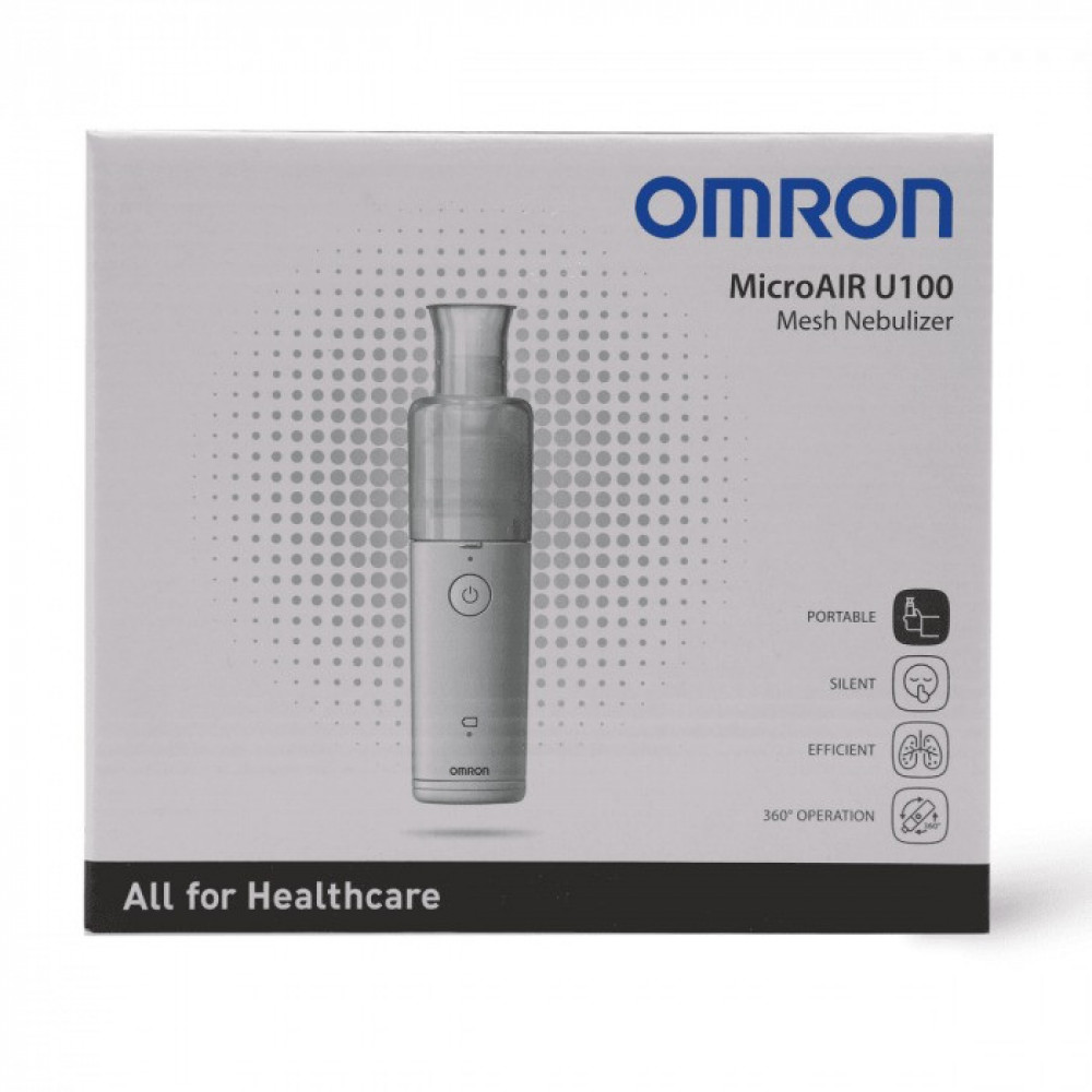 كرتون 10 جهاز استنشاق بخاخ اومرون MicroAIR U100 محمول شبكي صامت