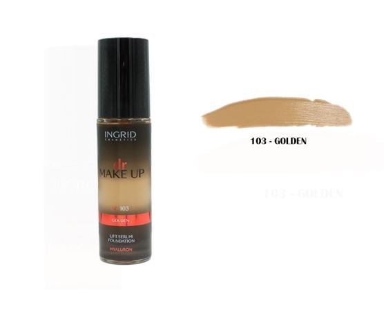 كريم أساس من dr MAKE UP بمصل مرطب وحمض الهيالورونيك 30 مل