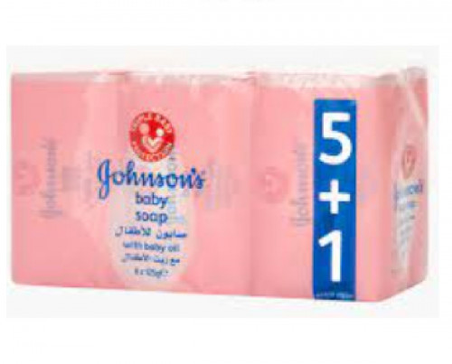 جونسون صابون للأطفال مع زيت الأطفال 1*6*125 غرام (...