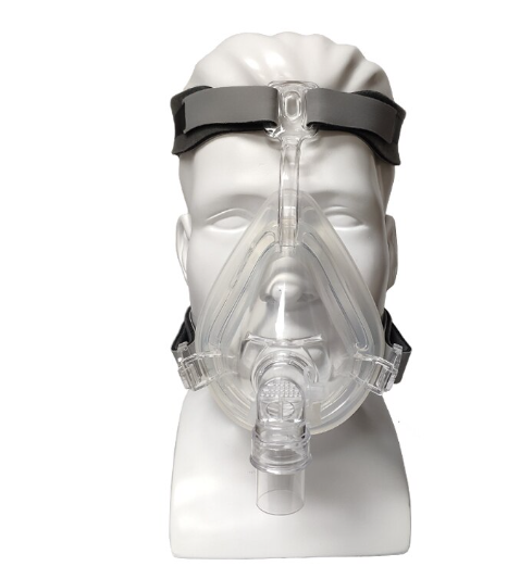 قناع CPAP كامل الوجه BMC متوافق BiPAP | قابل للتعديل وسادة سيليكون مريحة