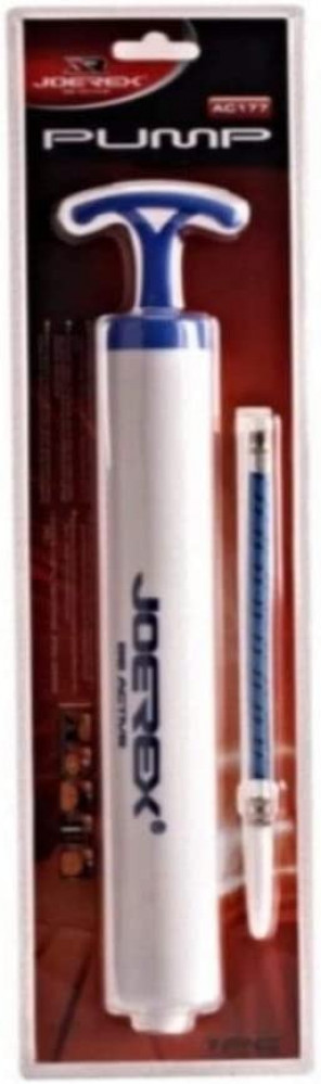 منفاخ جيوركس محمول على شكل ابرة لنفخ كرة القدم وكرة السلة والبالون من هيرموس، 12 انش