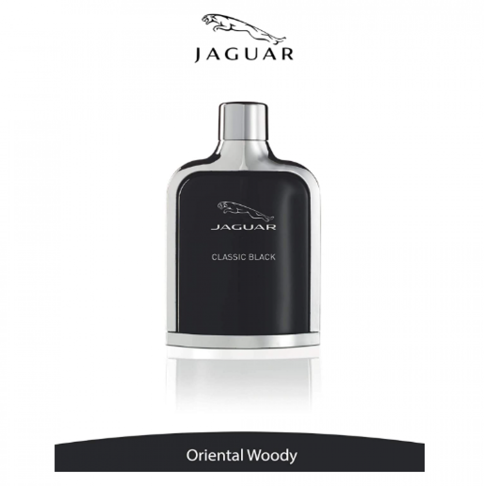 عطر او دي تواليت من JAGUAR كلاسيك بلاك برائحة شرقية 100 مل