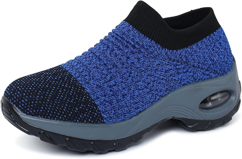 سيكت حذاء جري رياضي عصري للنساء للتنس والرياضة والمشي واللياقة البدنية سهل الارتداء وخفيف الوزن