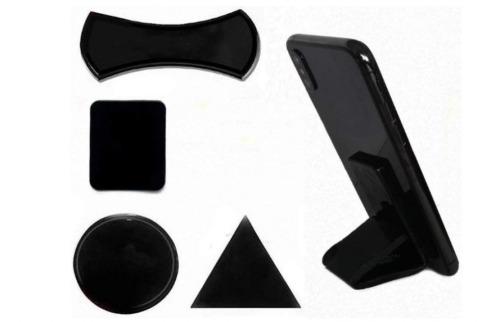 وسائد جل لاصقة متعددة الوظائف مضادة للانزلاق لحمل الجوالات من فلوريش لاما تستخدم في السيارة والمكتب والمنزل 5 قطع