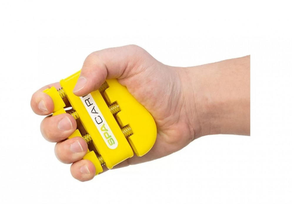 مقوي أصابع اليد سباكير | مجموعة 5 مستويات مقاومة ملونة محمولة