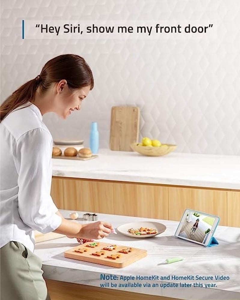 نظام كاميرات مراقبة منزلية ولاسلكية من يوفيكام 2، بطارية تدوم 365 يومًا وتصوير عالي الوضوح بدقة 1080 بكسل ومقاومة للماء اي بي 67 ورؤية ليلية ومتوافقة مع امازون اليكسا، (كاميرتين) وبدون رسوم شهرية