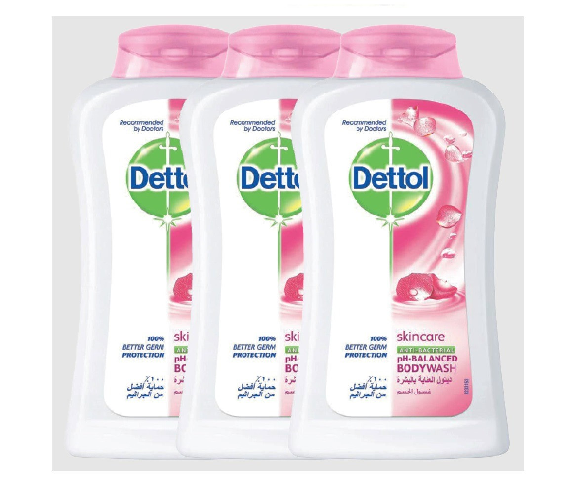 غسول جسم من Dettol (ديتول) برائحة الورد وزهر الساكورا 700 مل