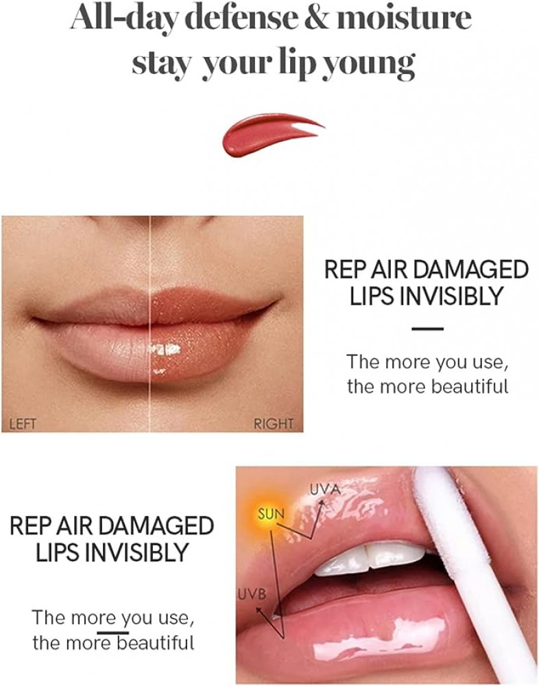 ملمع شفاه من BAZELE مقاوم للماء ومرطب 30 جم