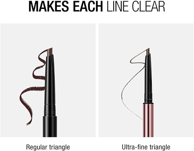 قلم تحديد الحواجب من O.TWO.O مزدوج 2 في 1 مقاوم للماء - قطعة واحدة