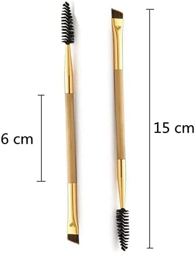 فرشاة حواجب مزدوجة الأطراف من Oriety (اوريتي) مع سبولي 15 سم