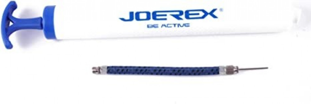 منفاخ جيوركس محمول على شكل ابرة لنفخ كرة القدم وكرة السلة والبالون من هيرموس، 12 انش