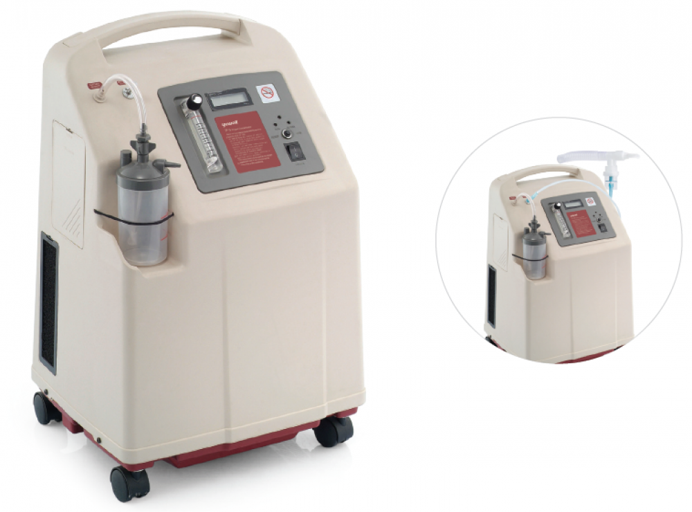 جهاز توليد الأكسجين يوويل 7F5 5 لتر تدفق 055L وإنذارات أمان