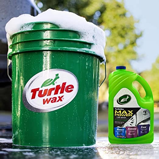شامبو غسيل السيارات من Turtle Wax ماكس باور للتنظيف 295 لتر