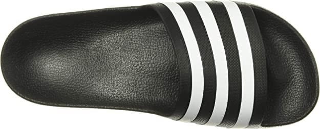 شبشب اديليت اكوا adidas أسود بتبطين Cladfoam وشريط 3 خطوط