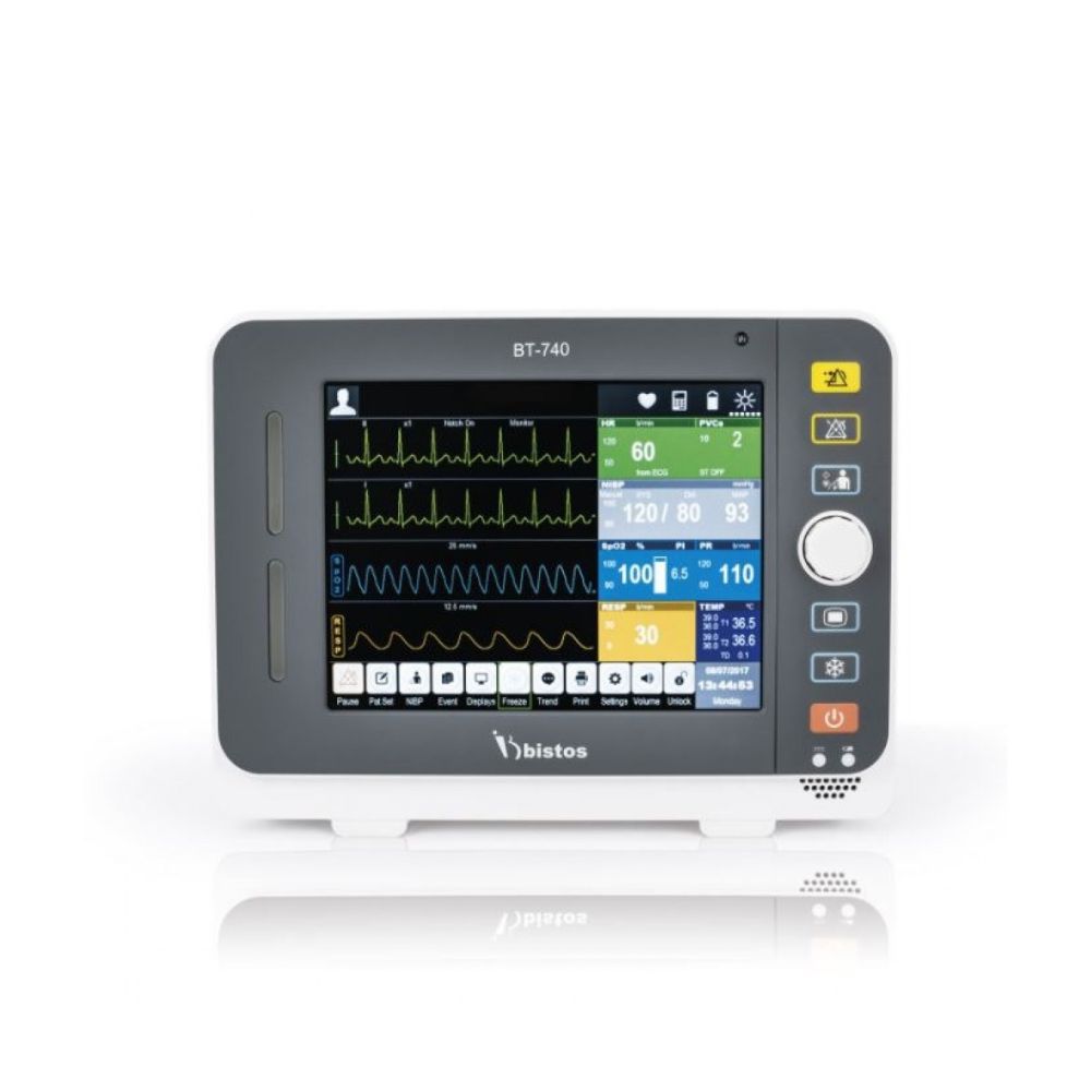 جهاز مراقبة المريض Bistos BT740 أداء ثابت وتشغيل هادئ للمستشفيات